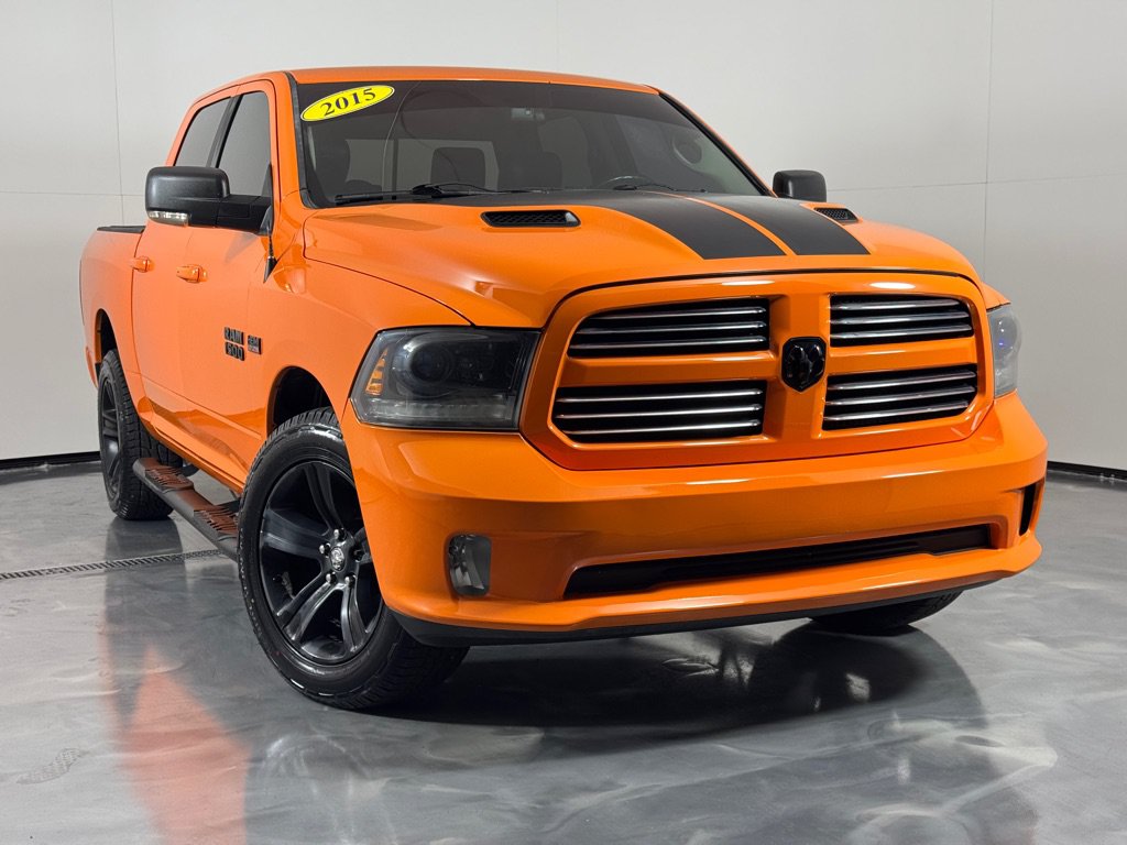Used 2015 RAM 1500 Sport w/ Ignition Orange Sport Package AWD/4WD image 2