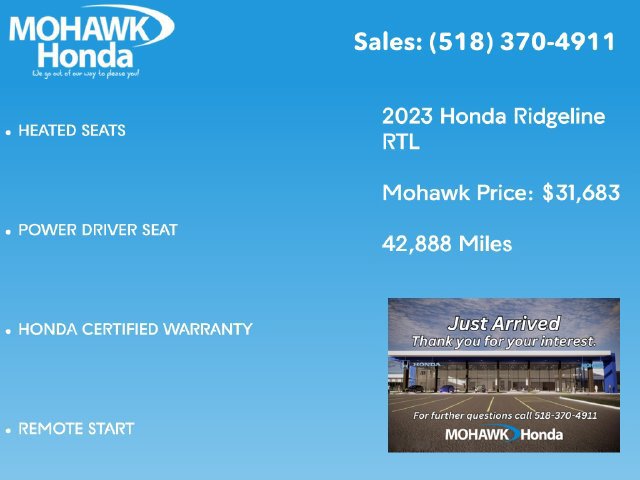 Used 2023 Honda Ridgeline RTL image 5