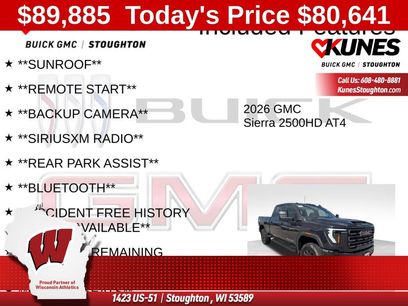 New 2026 GMC Sierra 2500 AT4 w/ AT4 Premium Plus Package