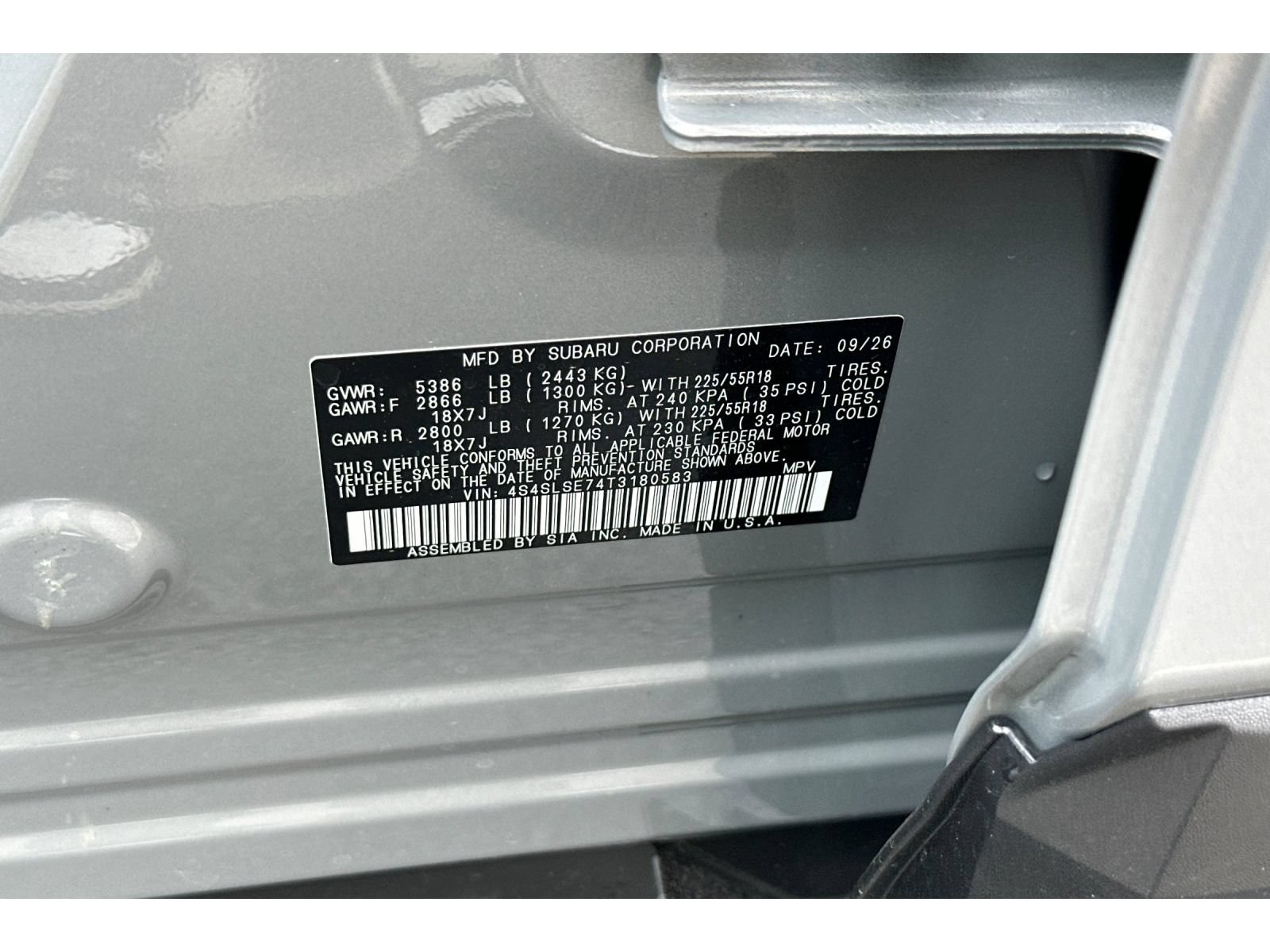 New 2026 Subaru Forester Touring AWD/4WD image 26