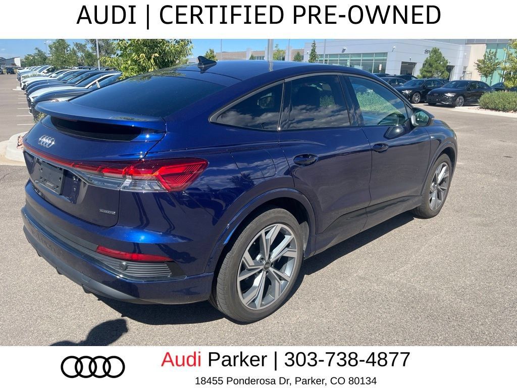 Used 2024 Audi Q4 e-tron Premium w/ Convenience Package AWD/4WD image 3
