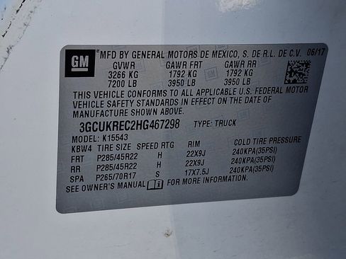 Used 2017 Chevrolet Silverado 1500 LT w/ All Star Edition AWD/4WD image 26