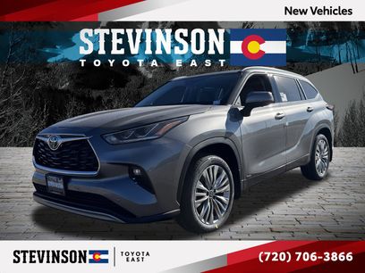 New 2025 Toyota Highlander Platinum