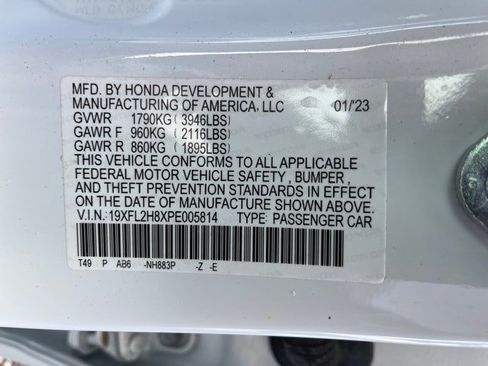 Used 2023 Honda Civic Sport image 11