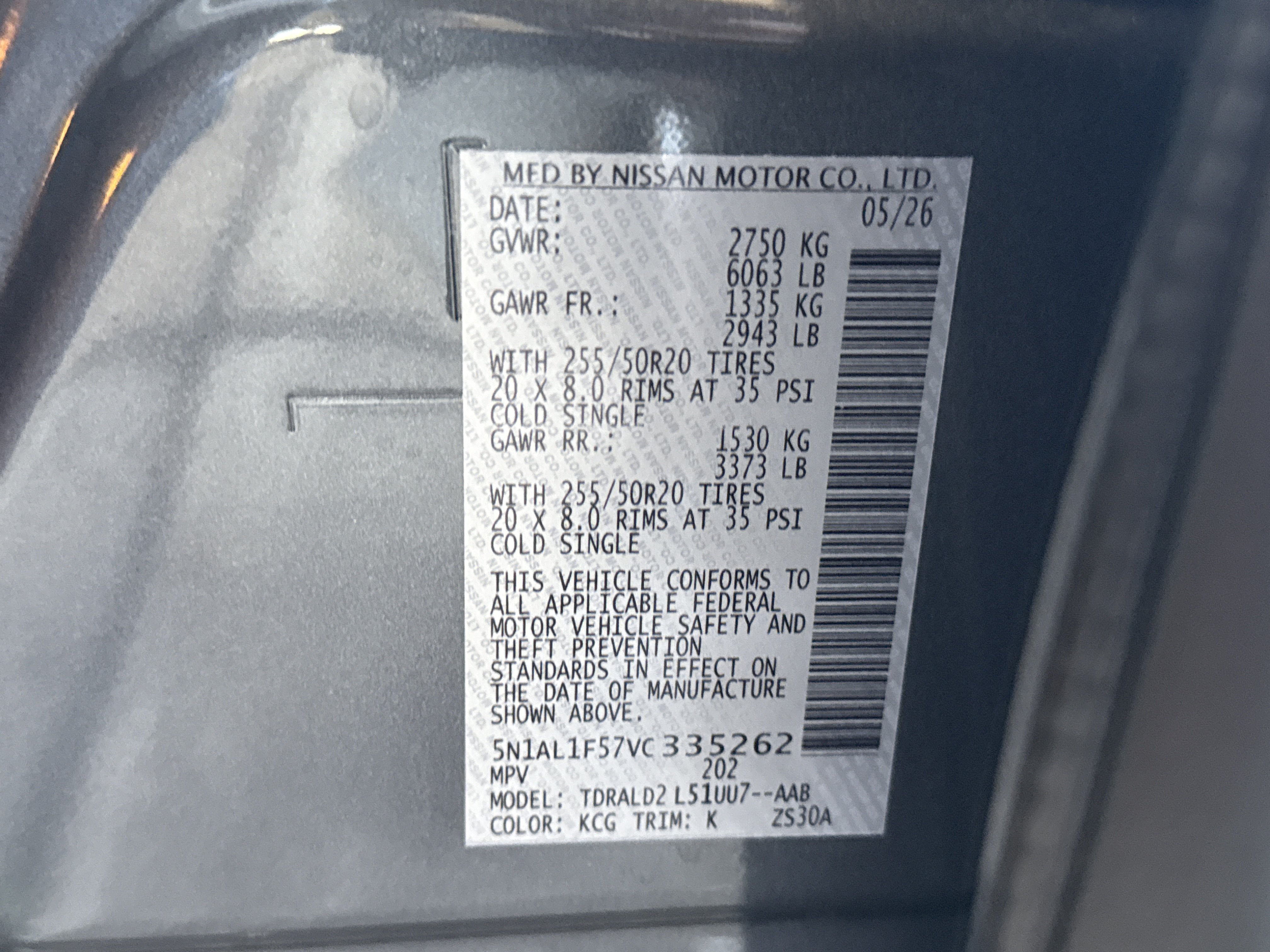 Certified 2027 INFINITI QX60 Luxe w/ Cargo Package FWD image 28