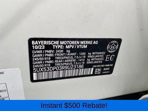 Used 2024 BMW X3 xDrive30i image 28