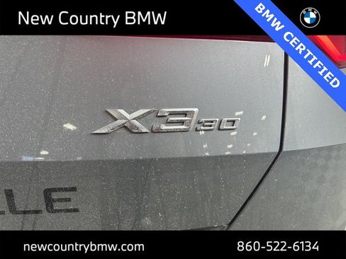 Certified 2025 BMW X3 xDrive30i w/ Premium Package image 10