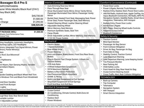 Used 2022 Volkswagen ID.4 Pro S w/ Gradient Package image 9