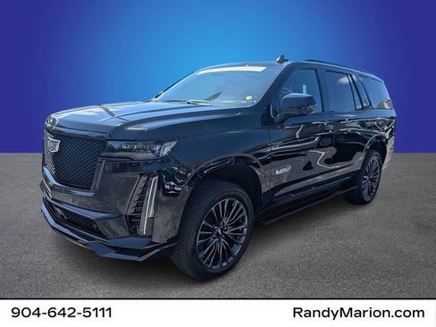 Certified 2023 Cadillac Escalade V w/ LPO, ONYX Package image 1
