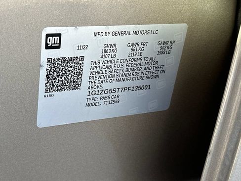 Used 2023 Chevrolet Malibu RS w/ Driver Confidence Package FWD image 27