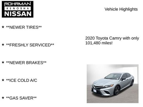 Used 2020 Toyota Camry SE image 7