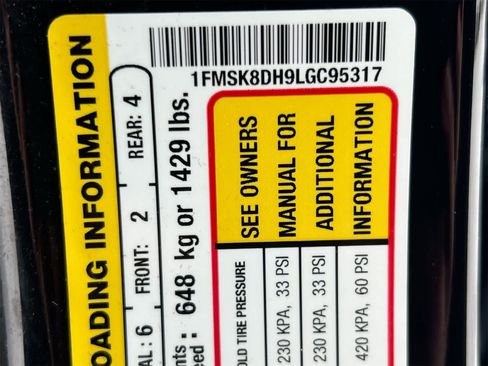 Used 2020 Ford Explorer XLT w/ Comfort Package image 36