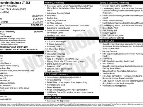 Used 2026 Chevrolet Equinox LT w/ Midnight Edition image 4