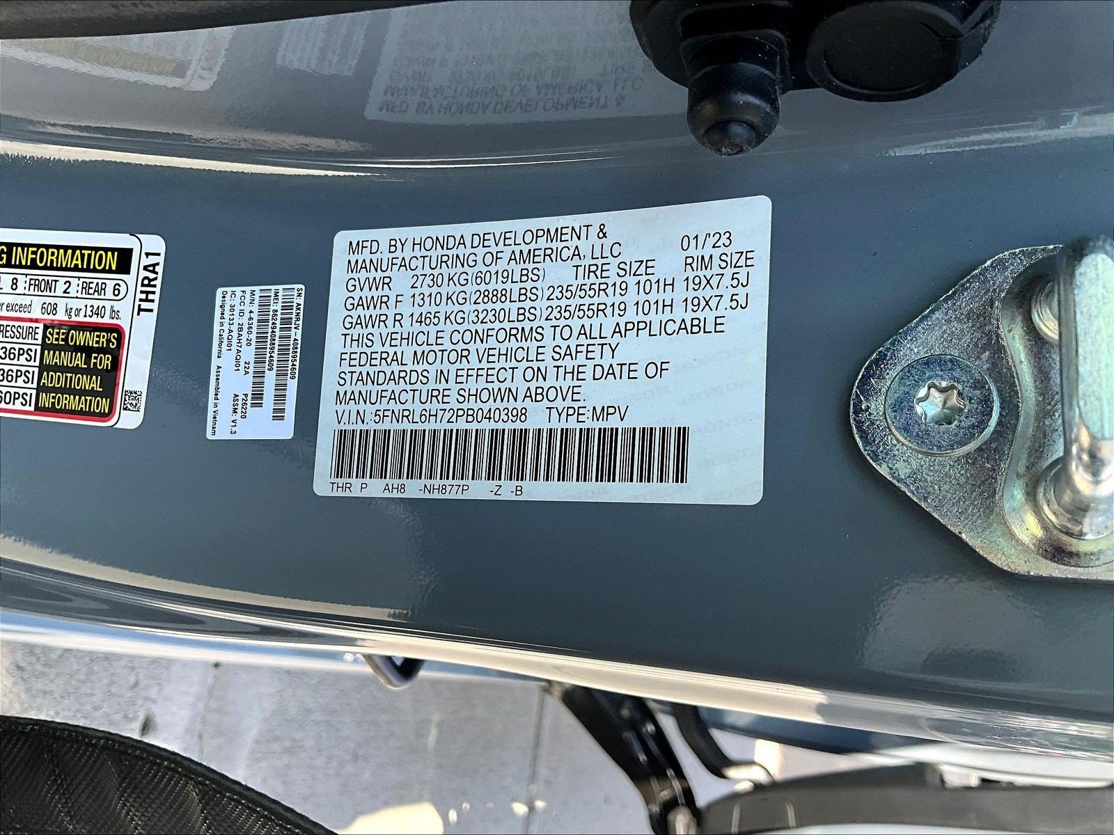 Used 2023 Honda Odyssey Sport image 19