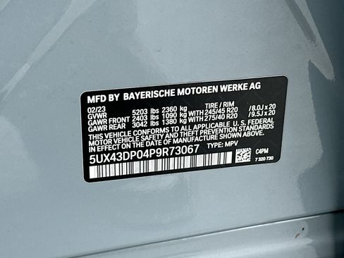 Used 2023 BMW X3 sDrive30i w/ M Sport Package RWD image 34