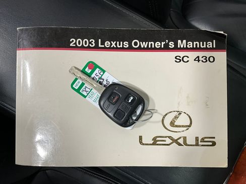 Used 2003 Lexus SC 430 Convertible image 13