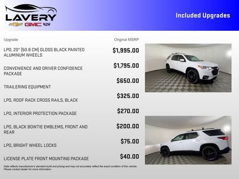 Certified 2020 Chevrolet Traverse LT image 7