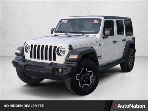 Used 2020 Jeep Wrangler Unlimited Sport AWD/4WD image 1