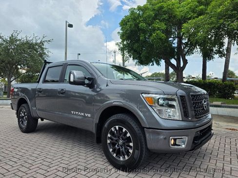 Used 2019 Nissan Titan PRO-4X w/ Pro-4x Utility Package AWD/4WD image 1