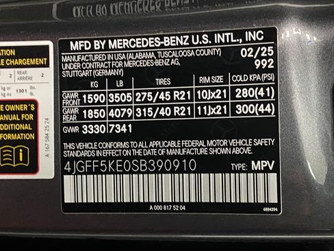 Certified 2025 Mercedes-Benz GLS 450 4MATIC image 35