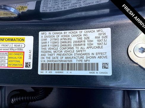 Used 2024 Honda CR-V EX-L image 17