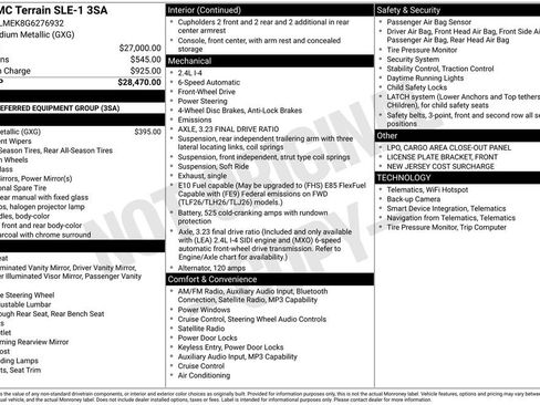 Used 2016 GMC Terrain SLE image 22