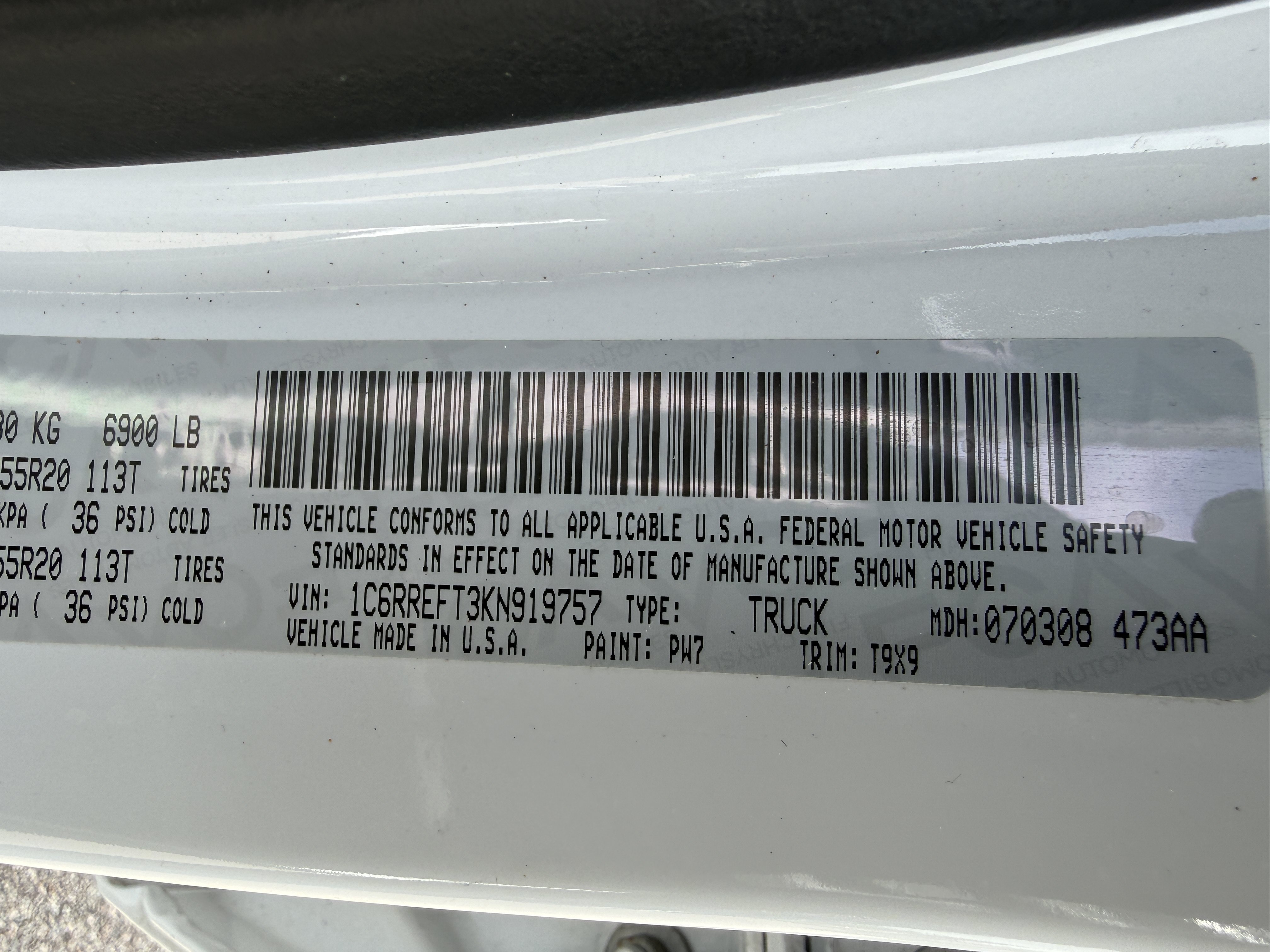 Used 2019 RAM 1500 Big Horn RWD image 5