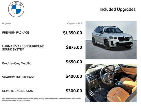 Certified 2024 BMW X3 M40i w/ Premium Package AWD/4WD image 3