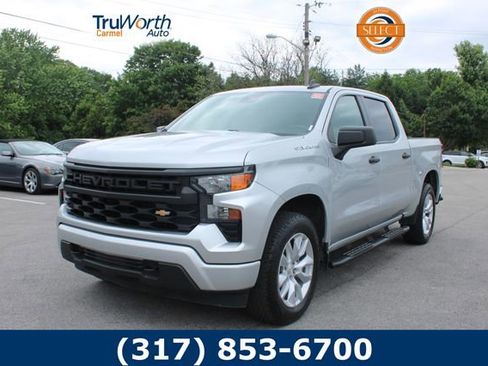 Used 2022 Chevrolet Silverado 1500 Custom AWD/4WD image 1