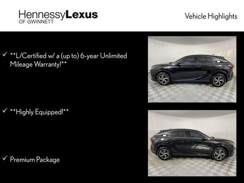 Used 2024 Lexus RX 350 Premium w/ Accessory Package AWD/4WD image 12