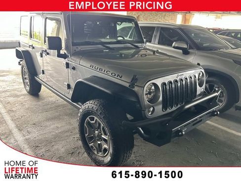 Used 2015 Jeep Wrangler Unlimited Rubicon w/ Connectivity Group AWD/4WD image 1