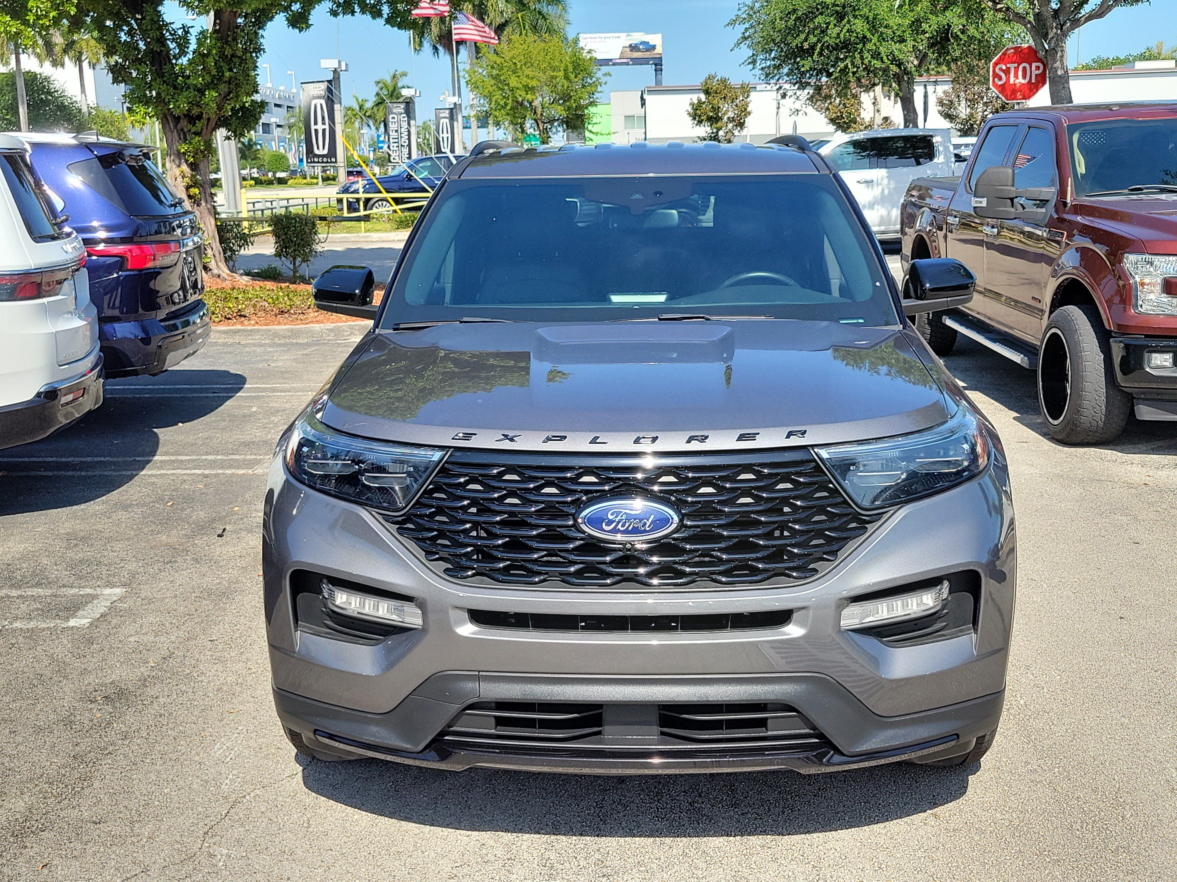 Used 2023 Ford Explorer ST-Line w/ Class IV Trailer Tow Package RWD image 2