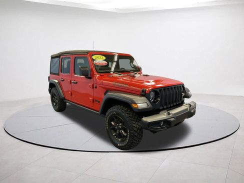 Certified 2023 Jeep Wrangler Unlimited Sport AWD/4WD image 1