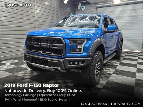 Used 2019 Ford F150 Raptor w/ Equipment Group 802A Luxury AWD/4WD image 1