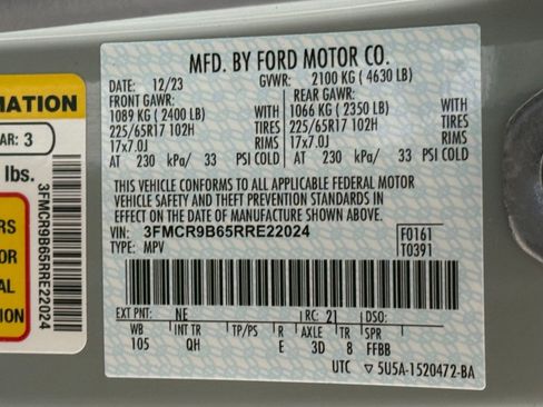 Certified 2024 Ford Bronco Sport Big Bend AWD/4WD image 21