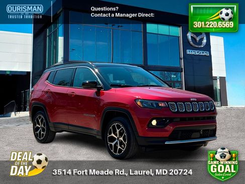 Used 2025 Jeep Compass Limited AWD/4WD image 1