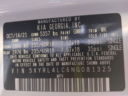 Used 2022 Kia Sorento S FWD image 33