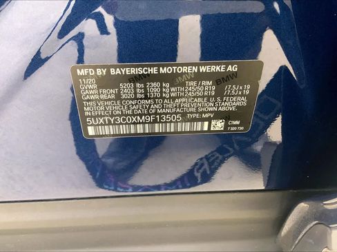 Used 2021 BMW X3 sDrive30i w/ Convenience Package image 33