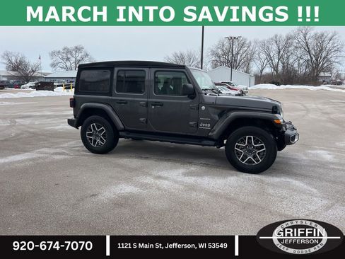 Used 2024 Jeep Wrangler Sahara w/ Safety Group image 4