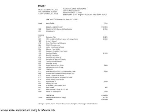 Used 2022 Mercedes-Benz EQS 450+ Sedan image 3