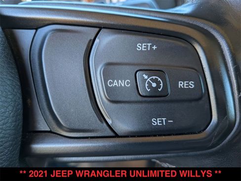 Used 2021 Jeep Wrangler Unlimited Willys image 9