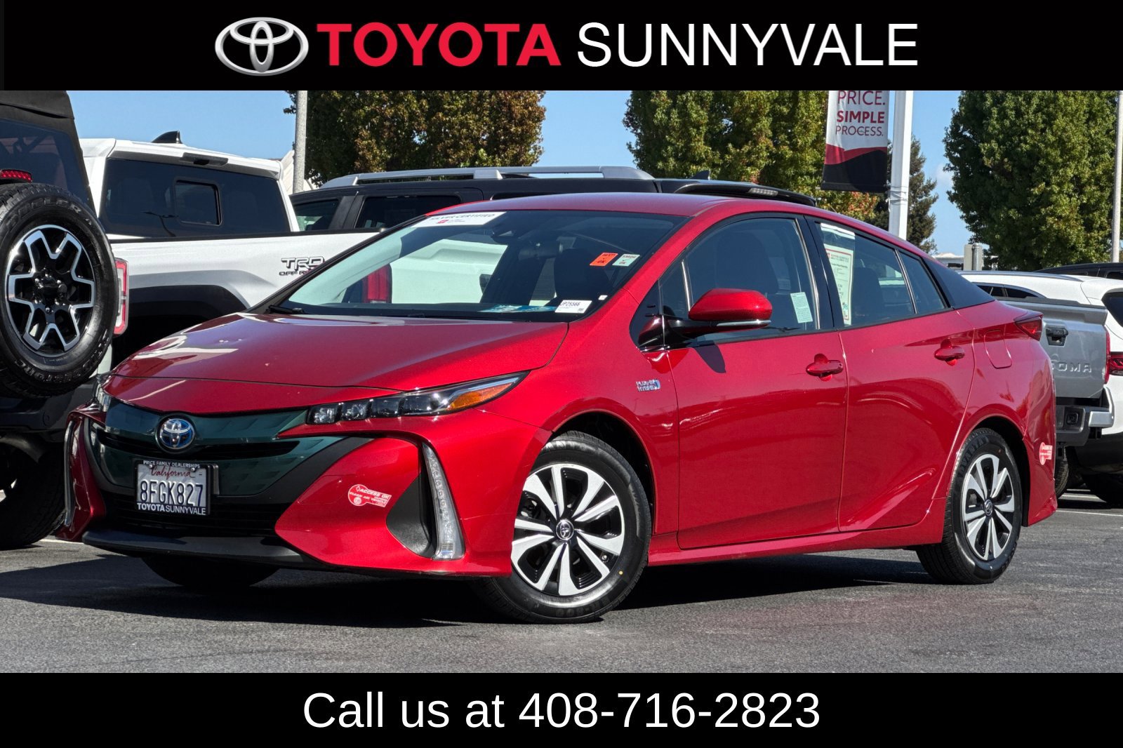 Certified 2018 Toyota Prius Prime Plus FWD image 2