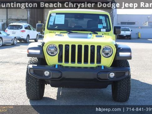 Used 2023 Jeep Wrangler Unlimited Rubicon 4xe w/ Safety Group image 2