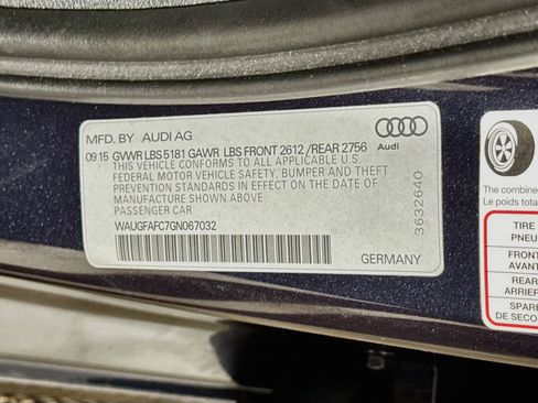 Used 2016 Audi A6 2.0T Premium Plus w/ Premium Plus Package AWD/4WD image 26