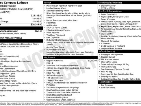 Used 2019 Jeep Compass Latitude w/ Cold Weather Group image 21