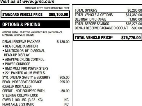 Used 2023 GMC Sierra 1500 Denali w/ Denali Reserve Package image 2