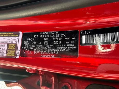 Certified 2025 Kia K4 FWD image 18