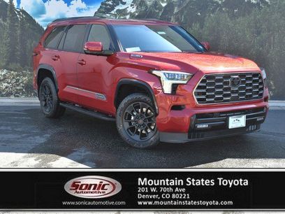 New 2026 Toyota Sequoia Platinum