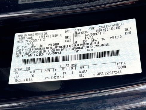 Used 2020 Ford F150 XL w/ Equipment Group 101A Mid image 36