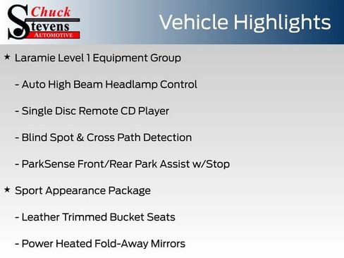 Used 2019 RAM 1500 Laramie w/ Sport Appearance Package RWD image 6